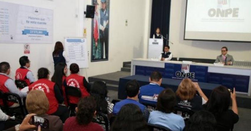 ONPE: Más de 500 mil miembros de mesa participarán de consulta popular - www.onpe.gob.pe ONPE: Más de 500 mil miembros de mesa participarán de consulta popular - www.onpe.gob.pe