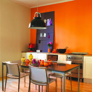 Decoración de Cocinas en Color Naranja