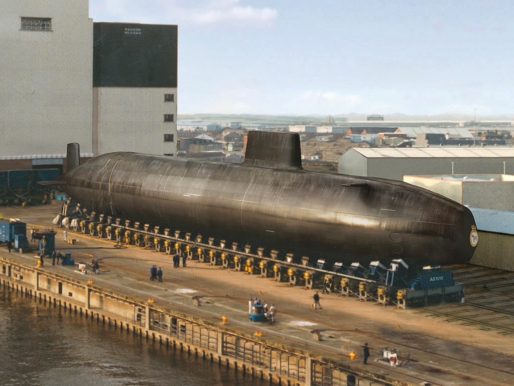 Kapal selam Nuklir UK -Astute Class Kapal selam Nuklir UK -Astute Class