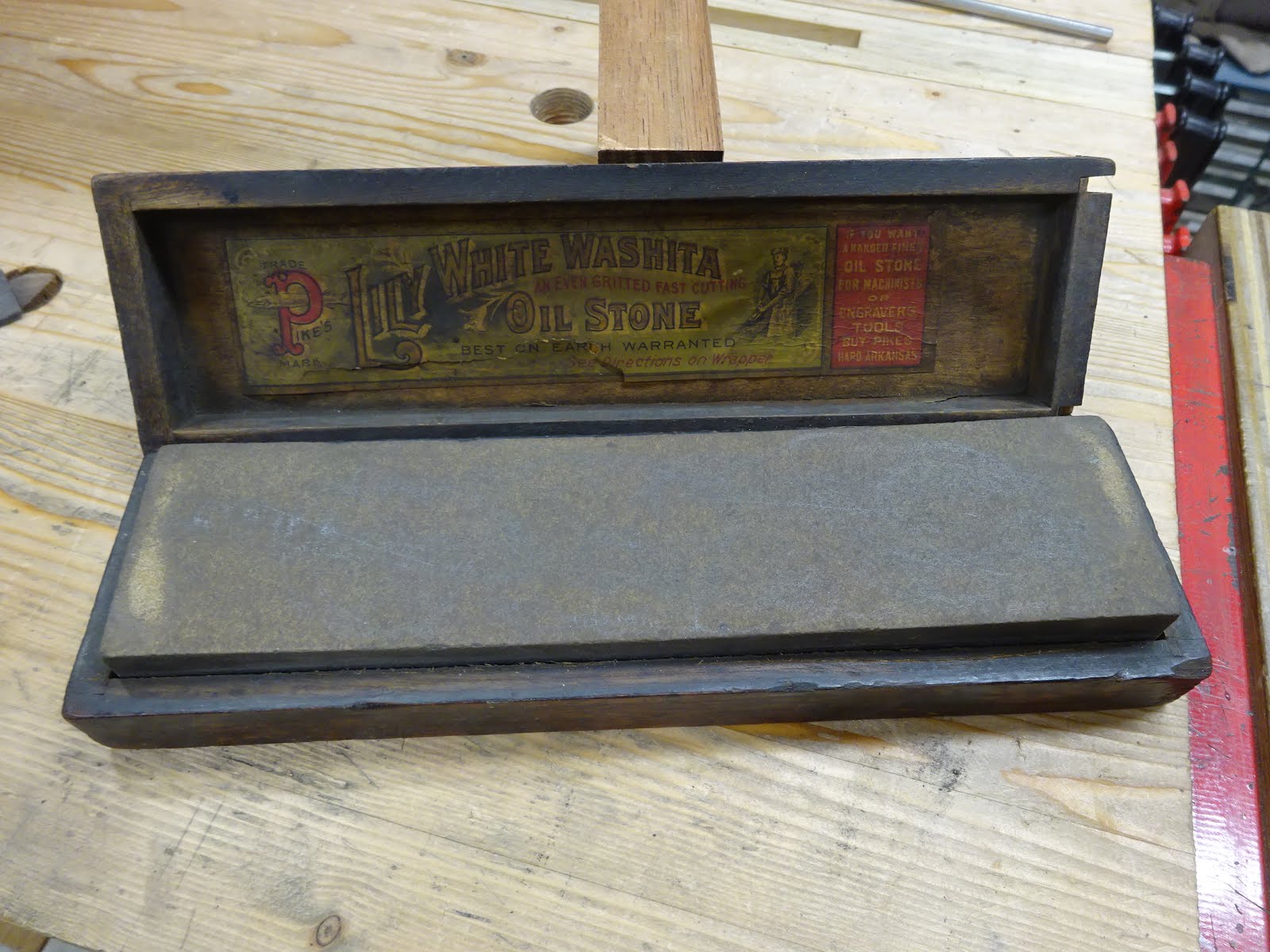 Woodworking in a Tiny Shop Rehabilitating an Old Oil Stone