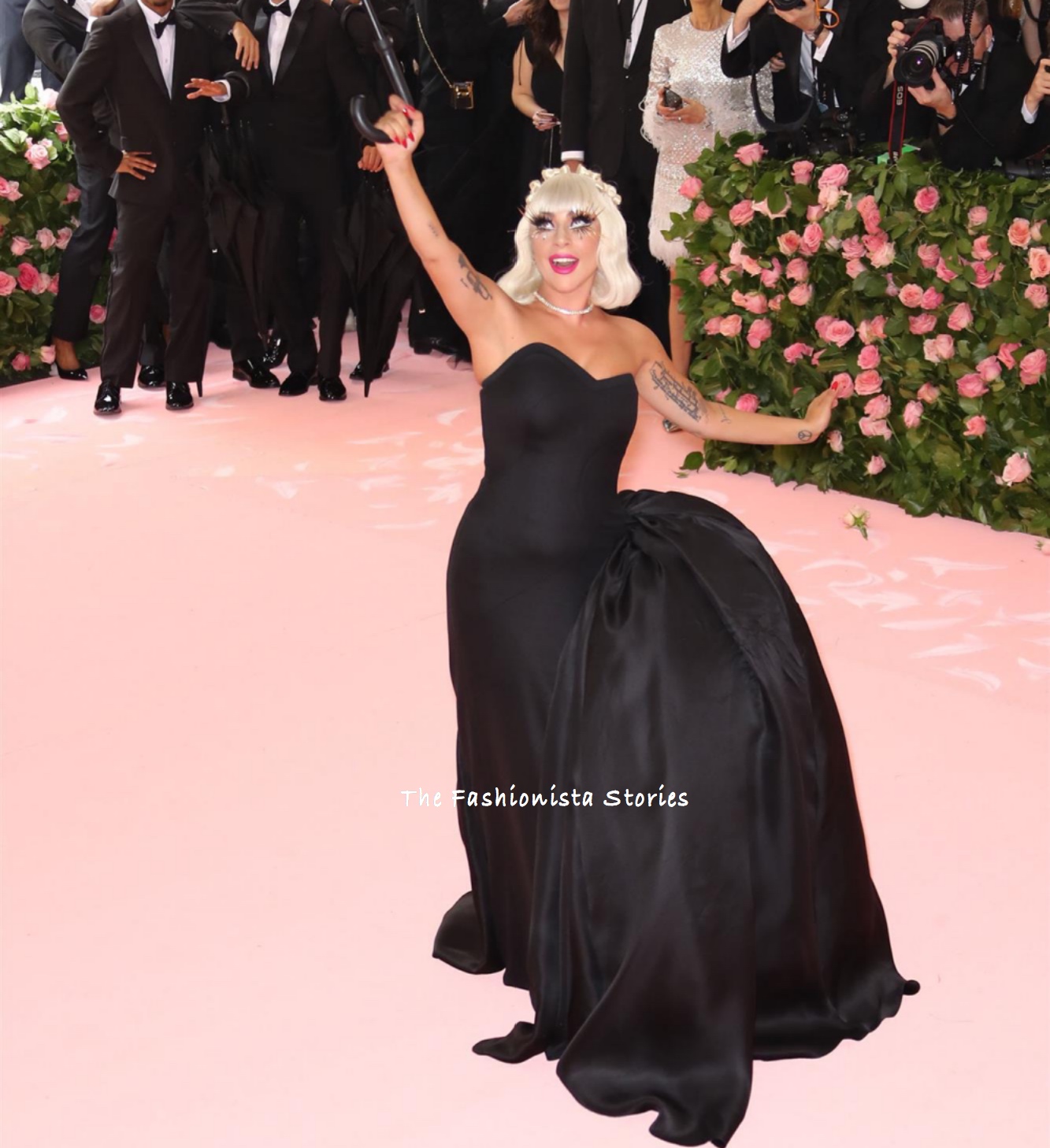 Lady Gaga in Brandon Maxwell at the 2019 MET Gala Camp: Notes on