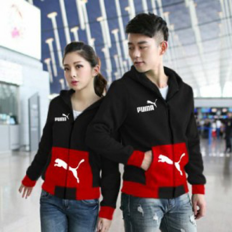 Jual Online Jacket Couple Puma Pocket Merah Jakarta Bahan Babytery Terbaru Jual Online Jacket Couple Puma Pocket Merah Jakarta Bahan Babytery Terbaru