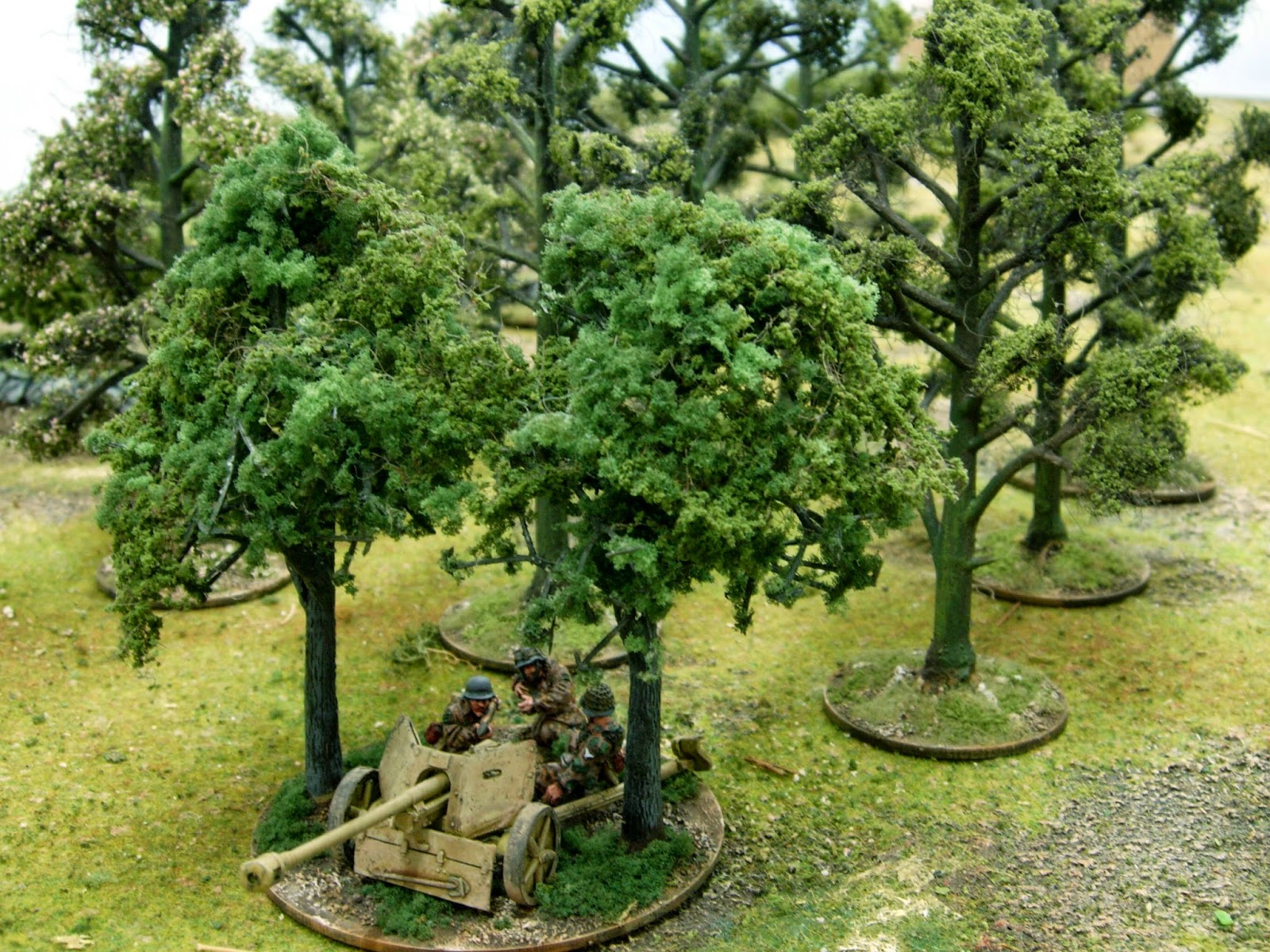 Wargaming with Silver Whistle: TREES, ORCHARDS &amp; BUILDINGS