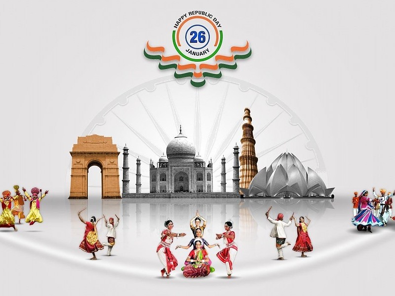 Republic Day 2023 Jokes, Sms, Quotes in Hindi/ English | Happy Republic day  2023 wishes quotes wallpapers live information