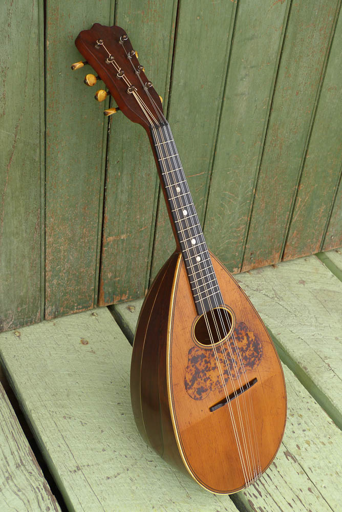 c.1895 Washburn Style 115 Cremonatone Bowlback Mandolin