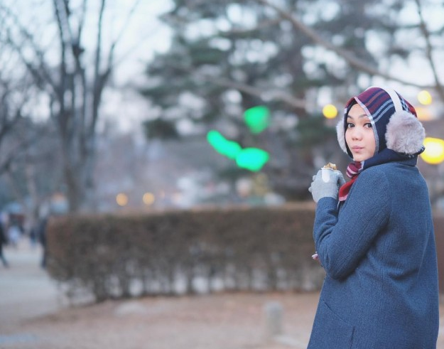 Liburan Romantis Ke Korea, Rina Nose Bantah Balikan Dengan Mantan Suami