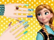 Frozen Anna Manicure