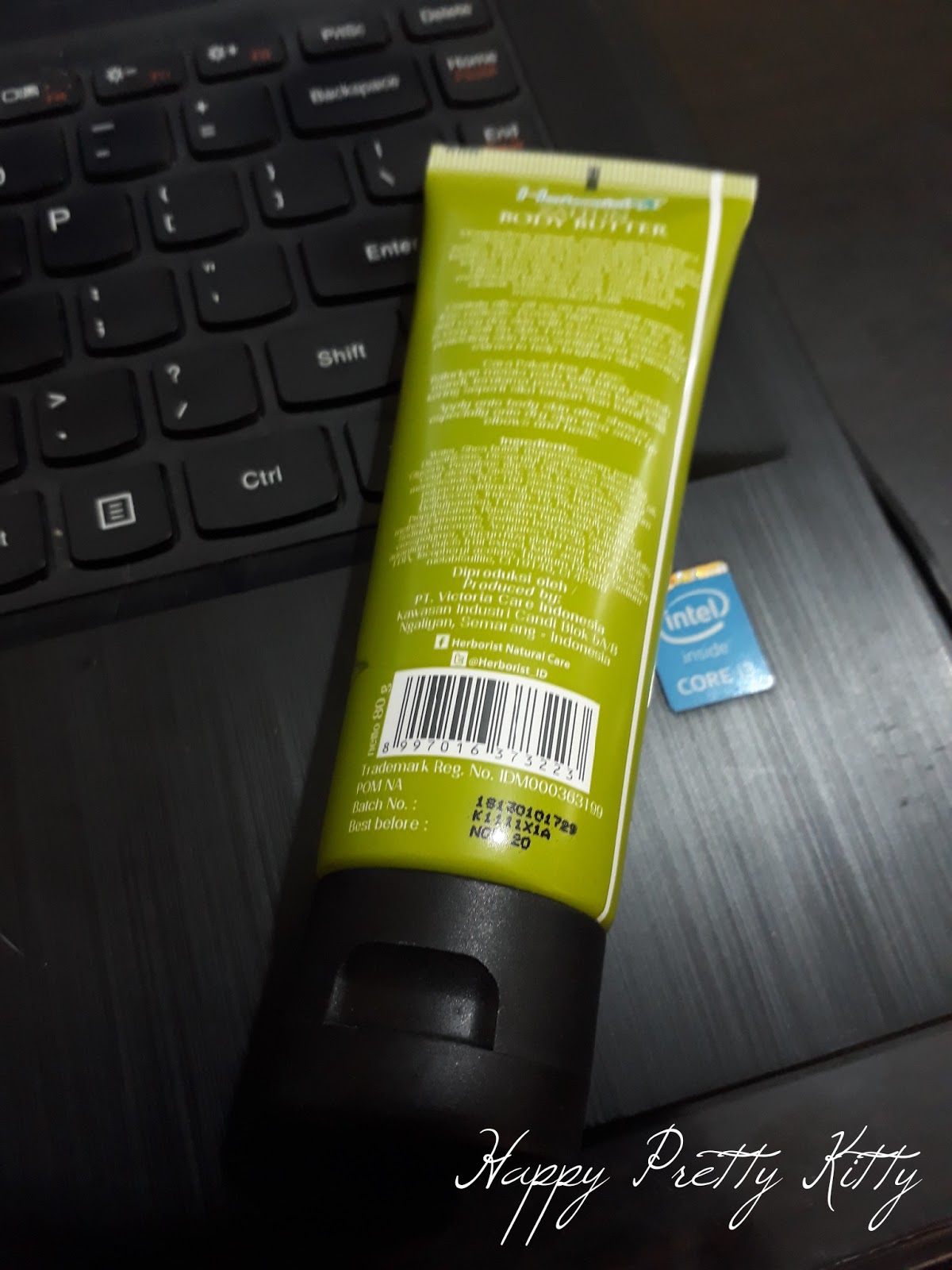 Happy Pretty Kitty Review Herborist Body Butter Zaitun