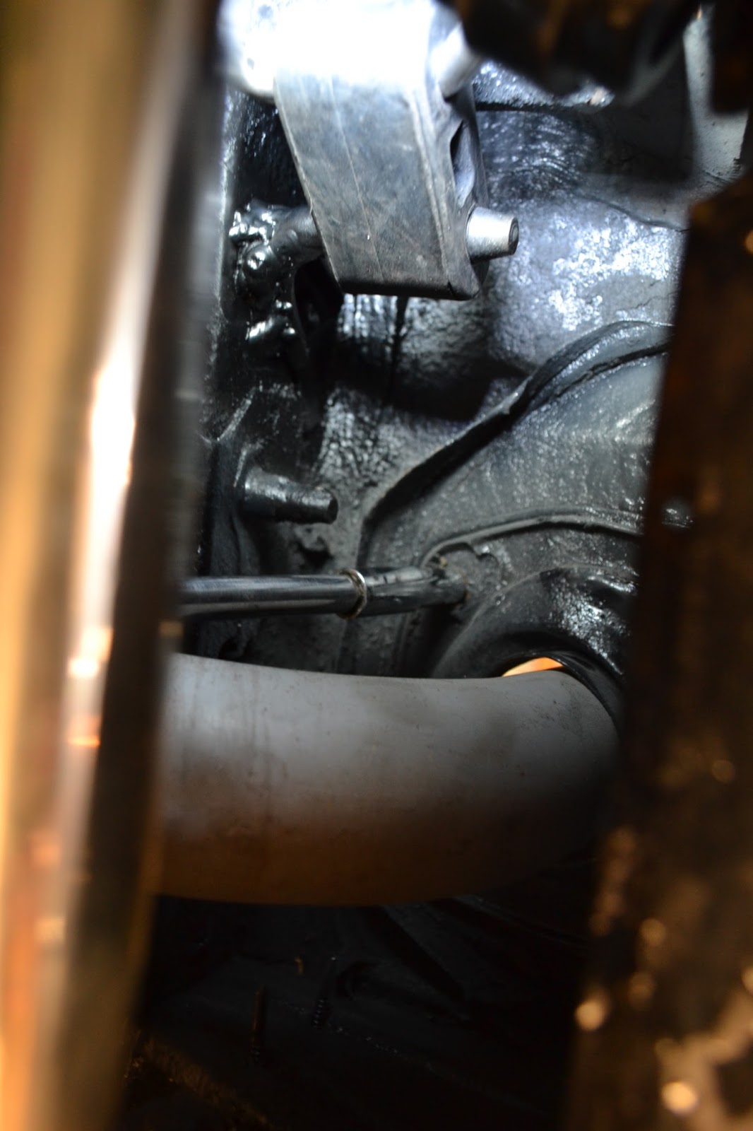 Fox Body Mustang Restoration Installing the Body to Filler Tube seal