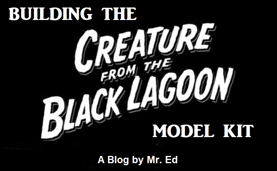 Building the Creature From The Black Lagoon Model Kit