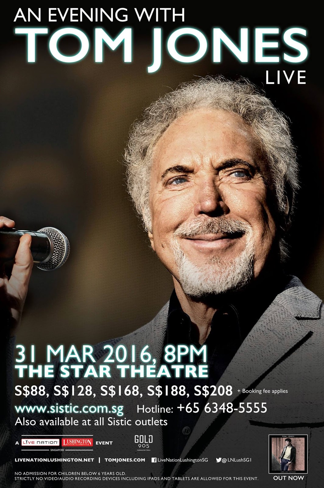 . Pay 200 To Watch Tom Jones Live In Singapore?