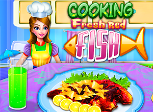 Cooking Fresh Red Fish
