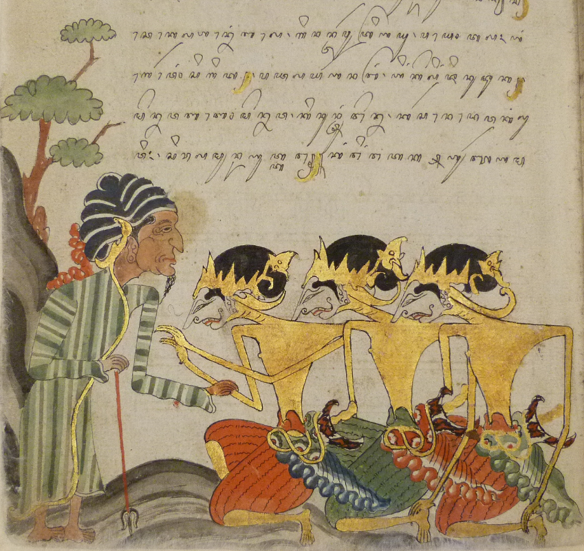 Cara dan Teknik Menggambar untuk Pemula: Lukisan kuno Jawa