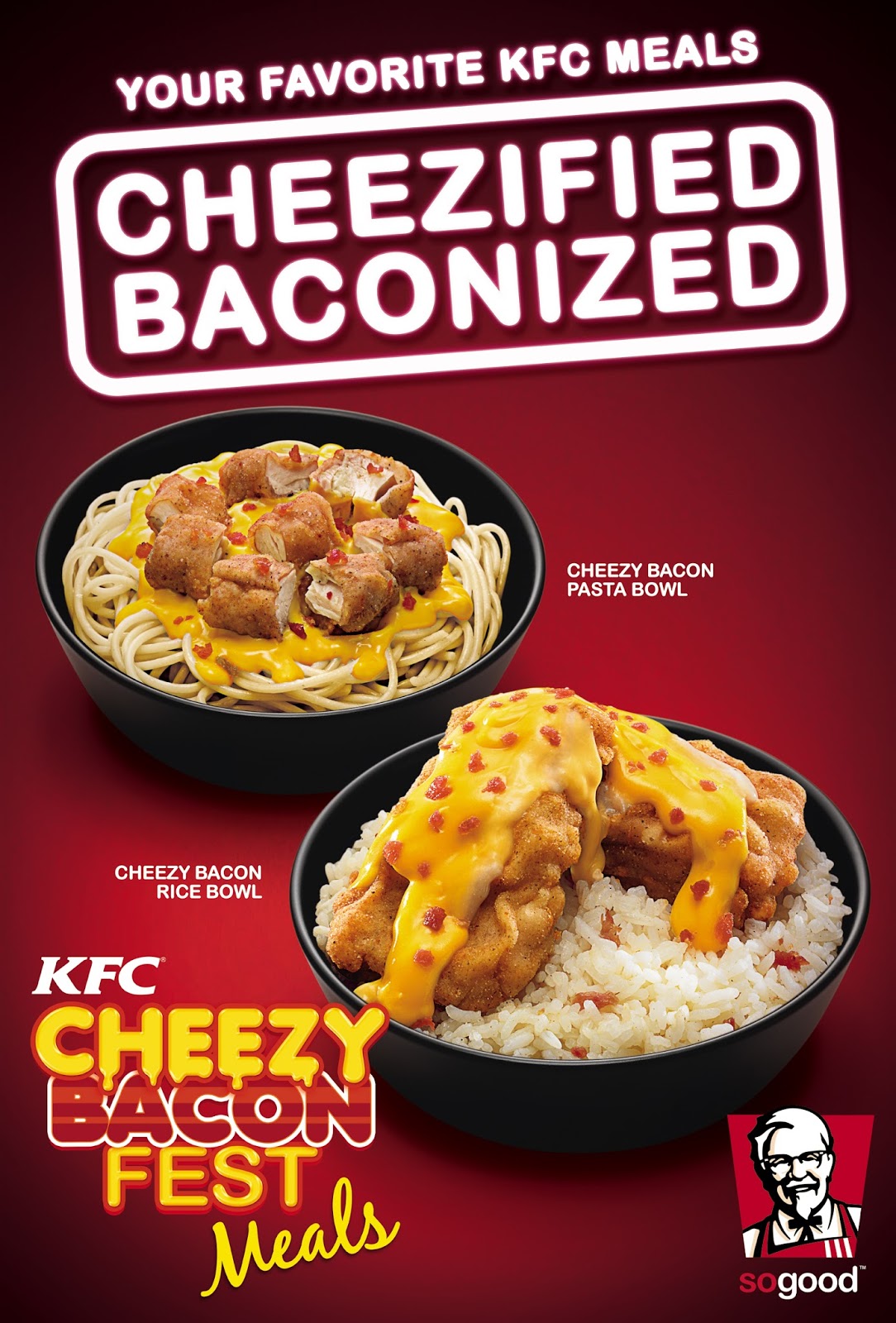 MWAH's Tummy Baconized and Chizified Anything and Everything at KFC
