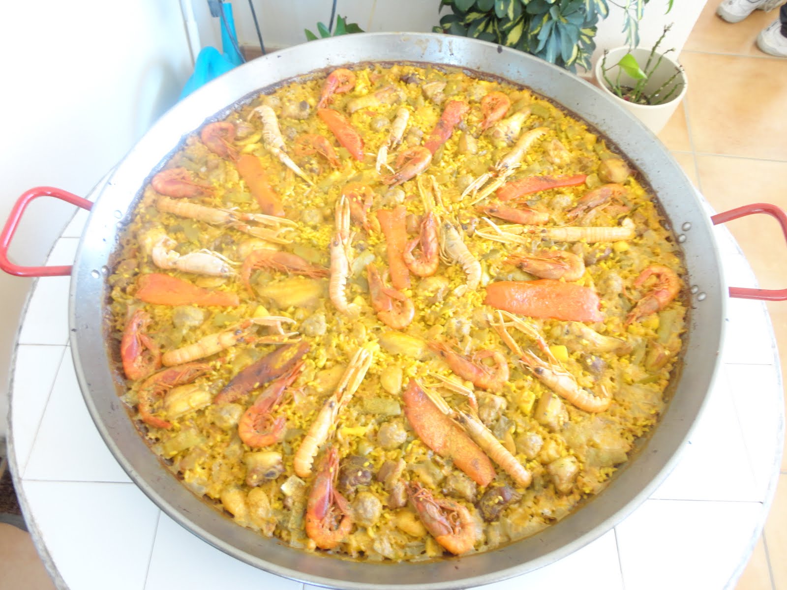 Recetas de Fina PAELLA VALENCIANA MIXTA