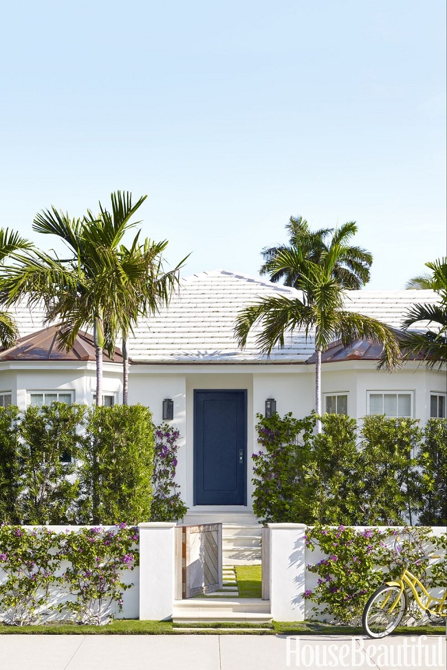 A bright and refreshingly chic tropical-inspired Florida bungalow!