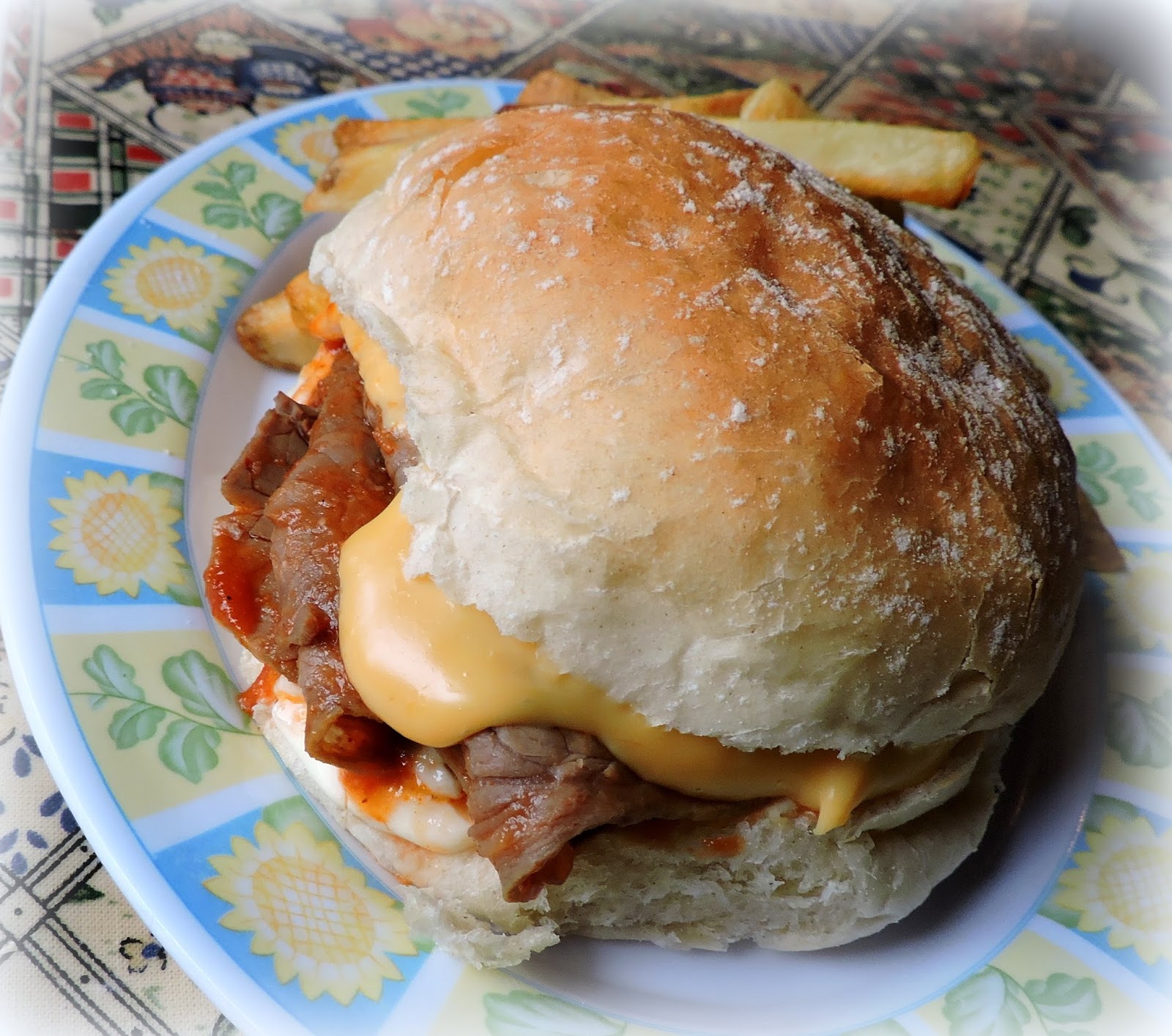 Hot Roast Beef and Cheese Sandwiches The English Kitchen