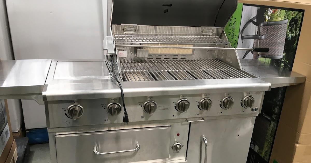 NXR 7 Burner Premium Stainless Steel Propane Gas Grill Costco Weekender