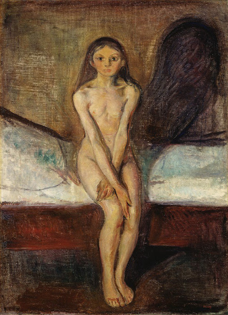 Resultat d'imatges de pubertat de munch