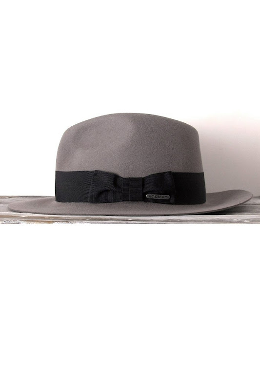 Chapeau femme Stetson gris clairn