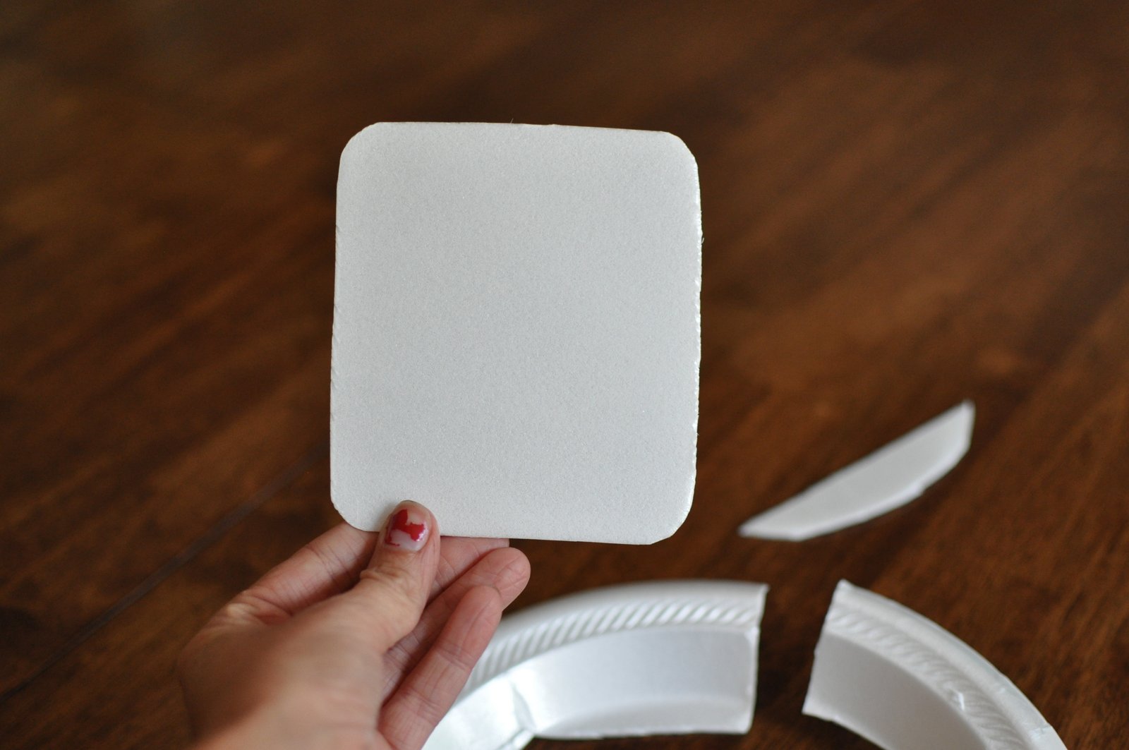 Remaining an Artist Make a Stamp from a Styrofoam Plate