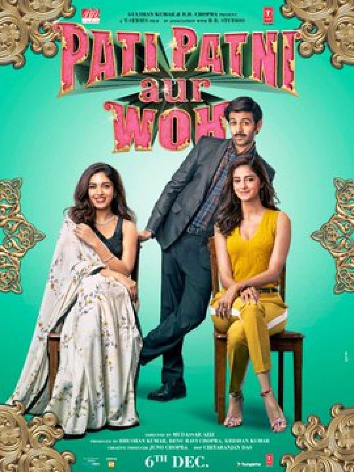 Pati Patni Aur Woh 2019 Hindi Movie 720p pDVDRip 1.2GB