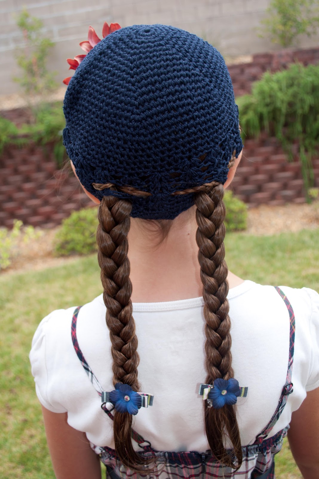 Princess Piggies Braid Woven Beanie