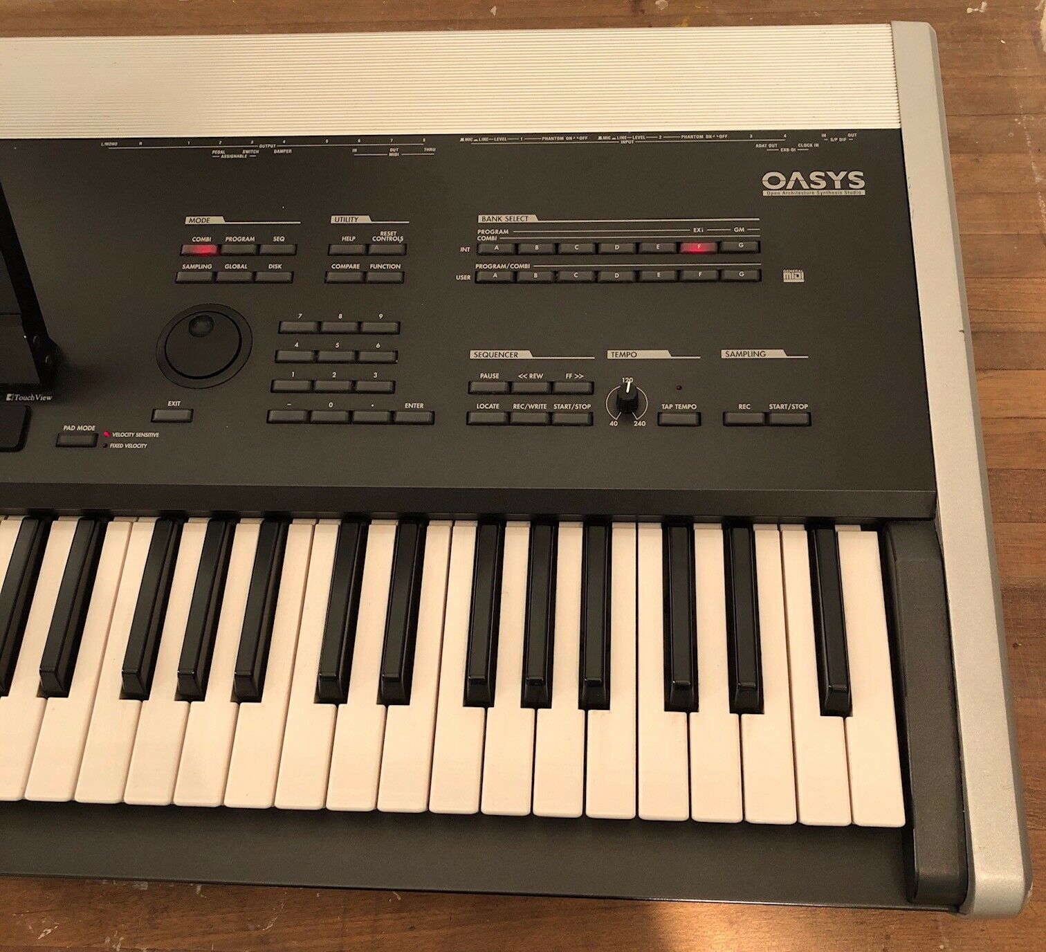 MATRIXSYNTH: Korg Oasys 76 Key Piano Keyboard Synthesizer