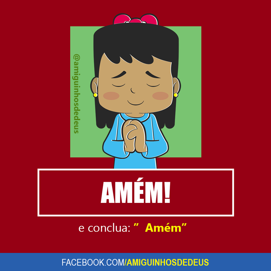 Sinal da Cruz Amiguinhos de Deus