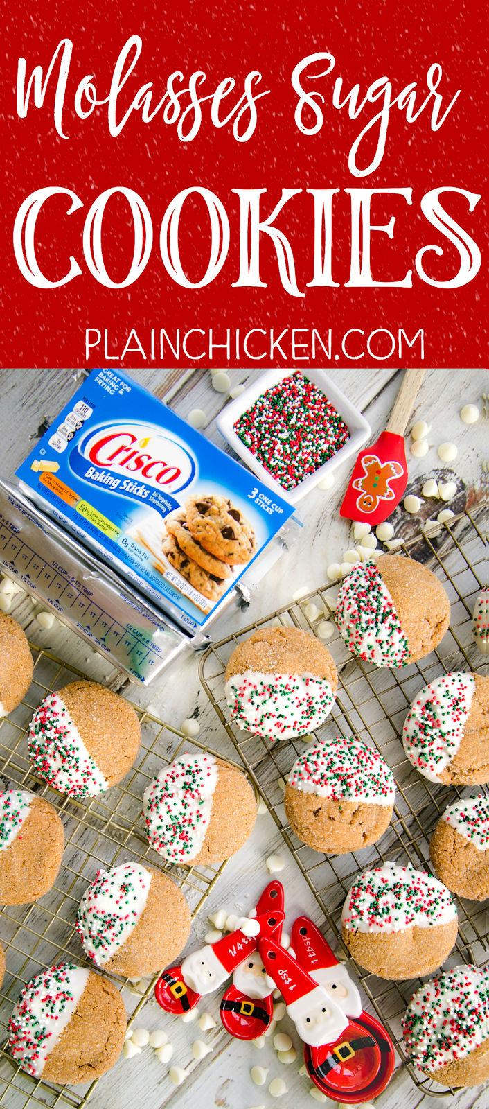 Molasses Sugar Cookies Plain Chicken®