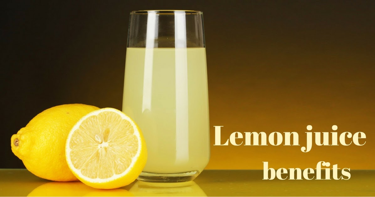 Lemon juice benefits for health and Nutrition Facts Information Mine