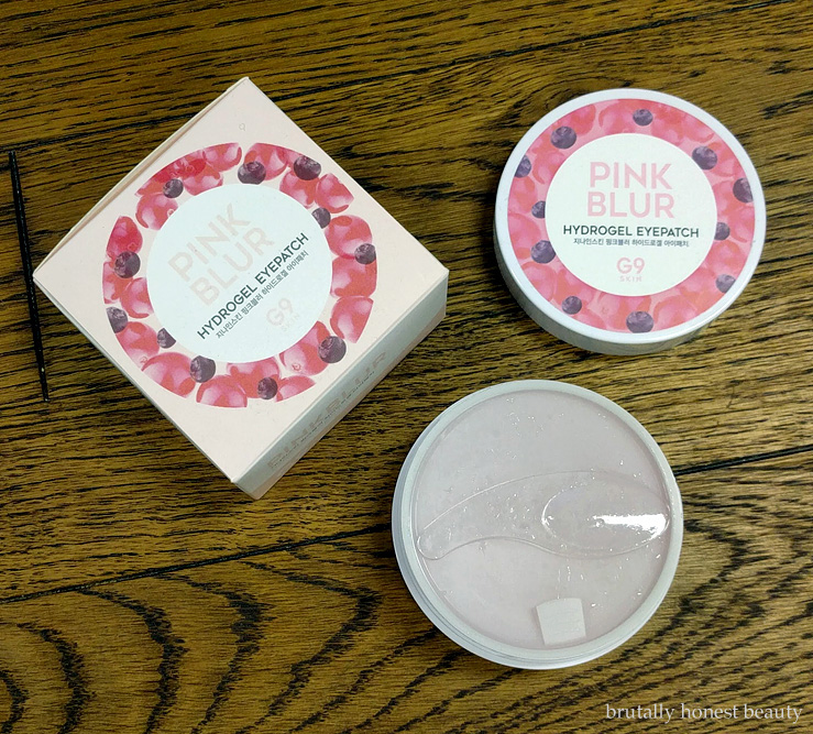 Review of G9SKIN Pink Blur Hydrogel Eyepatches