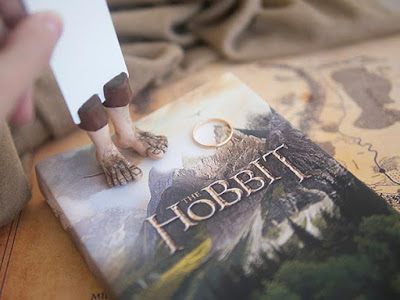 Separador de libros del Hobbit