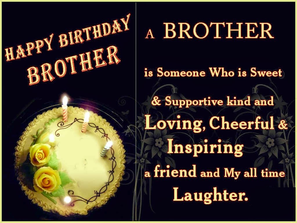happy birthday brother quotes