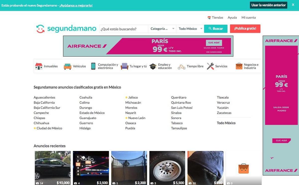 Sitios de Anuncios Clasificados de México Los 10 Mejores Sitios De