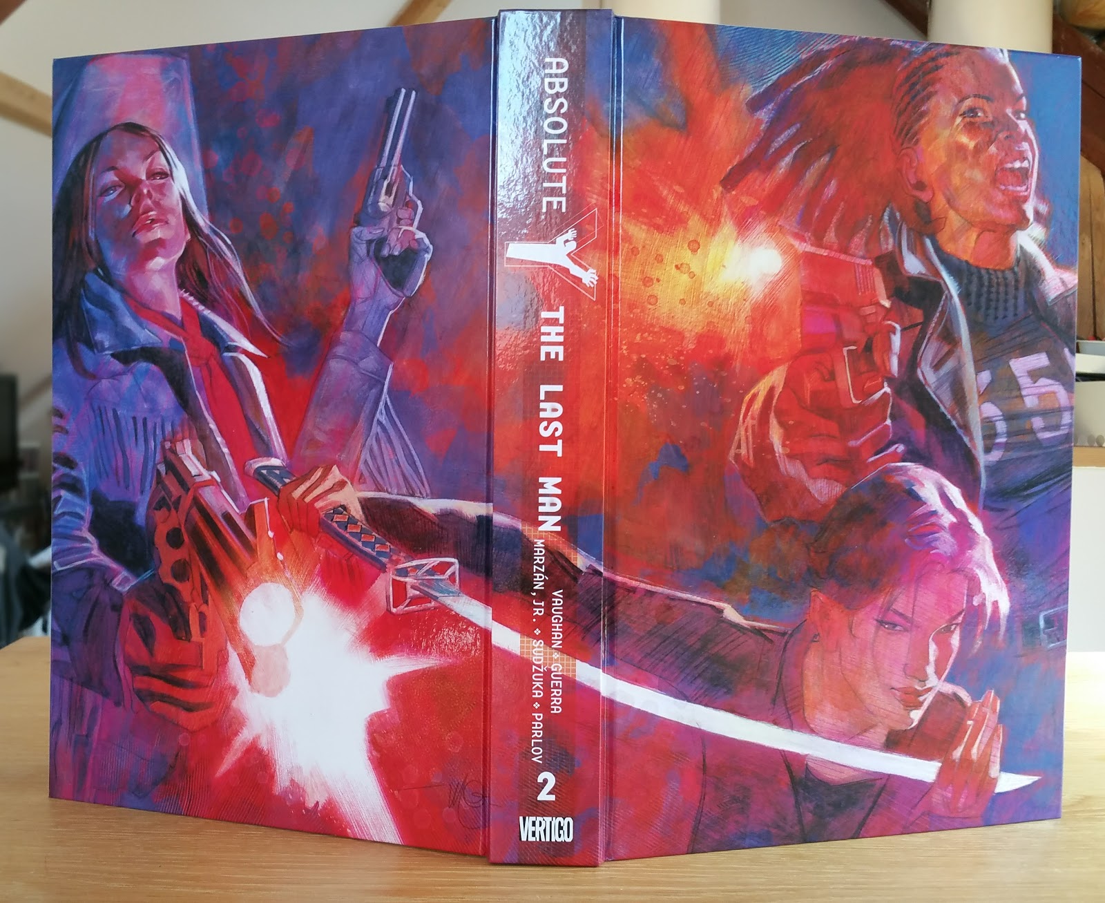 My Absolute Collection Y The Last Man Vol 2 Absolute Oversized Slipcase Edition