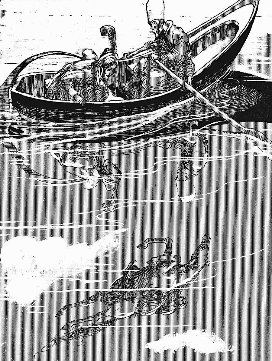Willy Pogany a Willy Pogany book illustration of an old Arabian story
