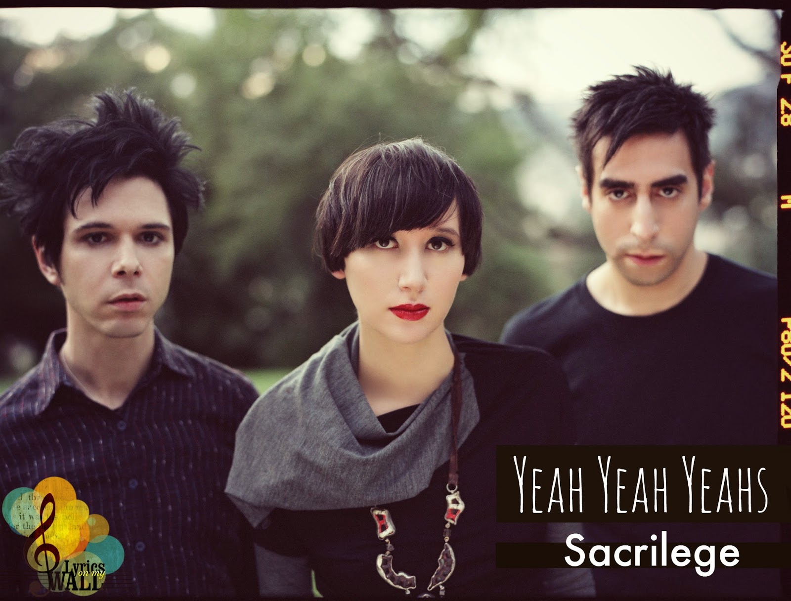 Yeah Yeah Yeahs-Sacrilege - Song Lyrics