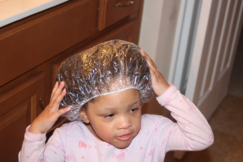 Two Heads Full Of Hair Coconut oil preshampoo treatment