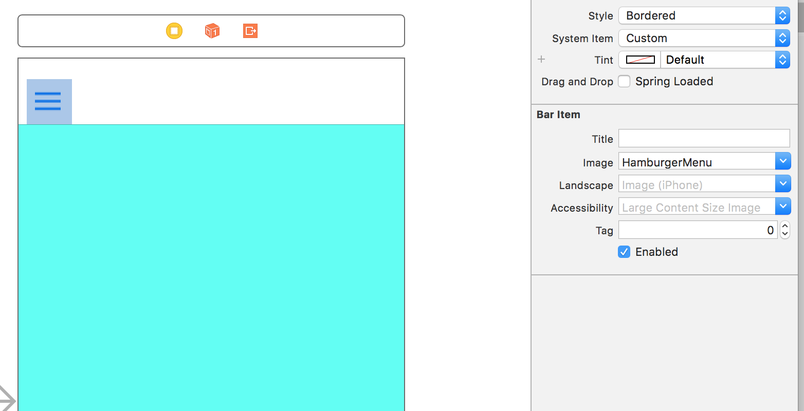 The Xamarin Experience Hamburger Menu in Xamarin iOS