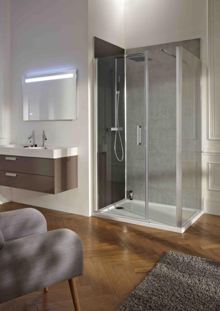 SALLE DE BAINS Panneaux muraux d'habillage pour douche Panolux Jacob