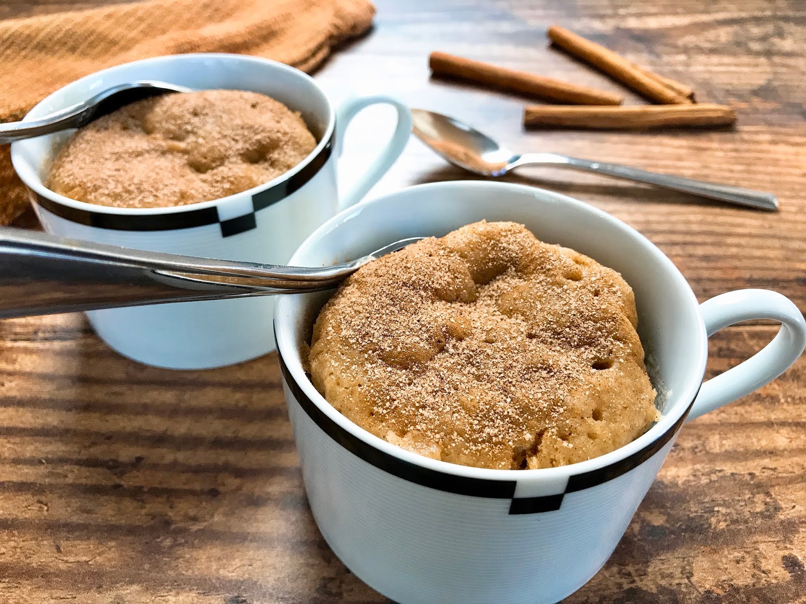Apple Cinnamon Coffee (Mug) Cake
