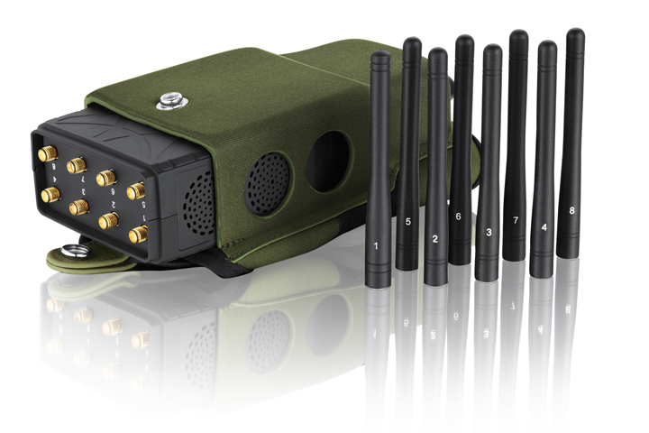 Drone Jammer: Handheld 8 Channels GPS Signal Blocker Signal Jammer