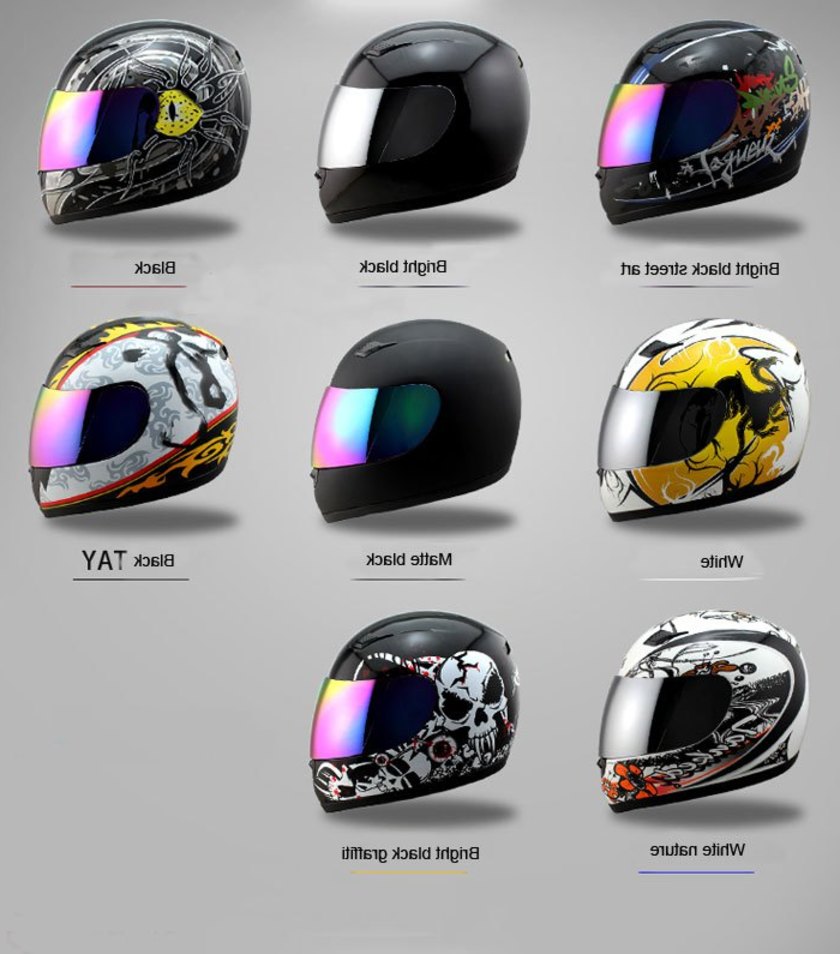 Motorcycle Helmet Decals