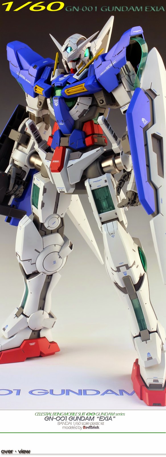 Custom Build 1/60 Gundam Exia