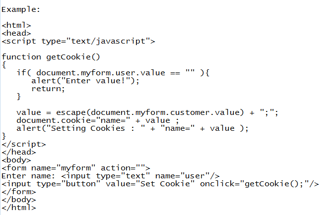 JavaScript for Beginners: Javascript : Working with Cookies - Part - 2