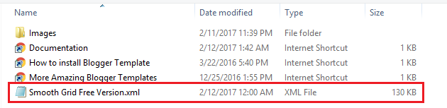 Theme Xml file