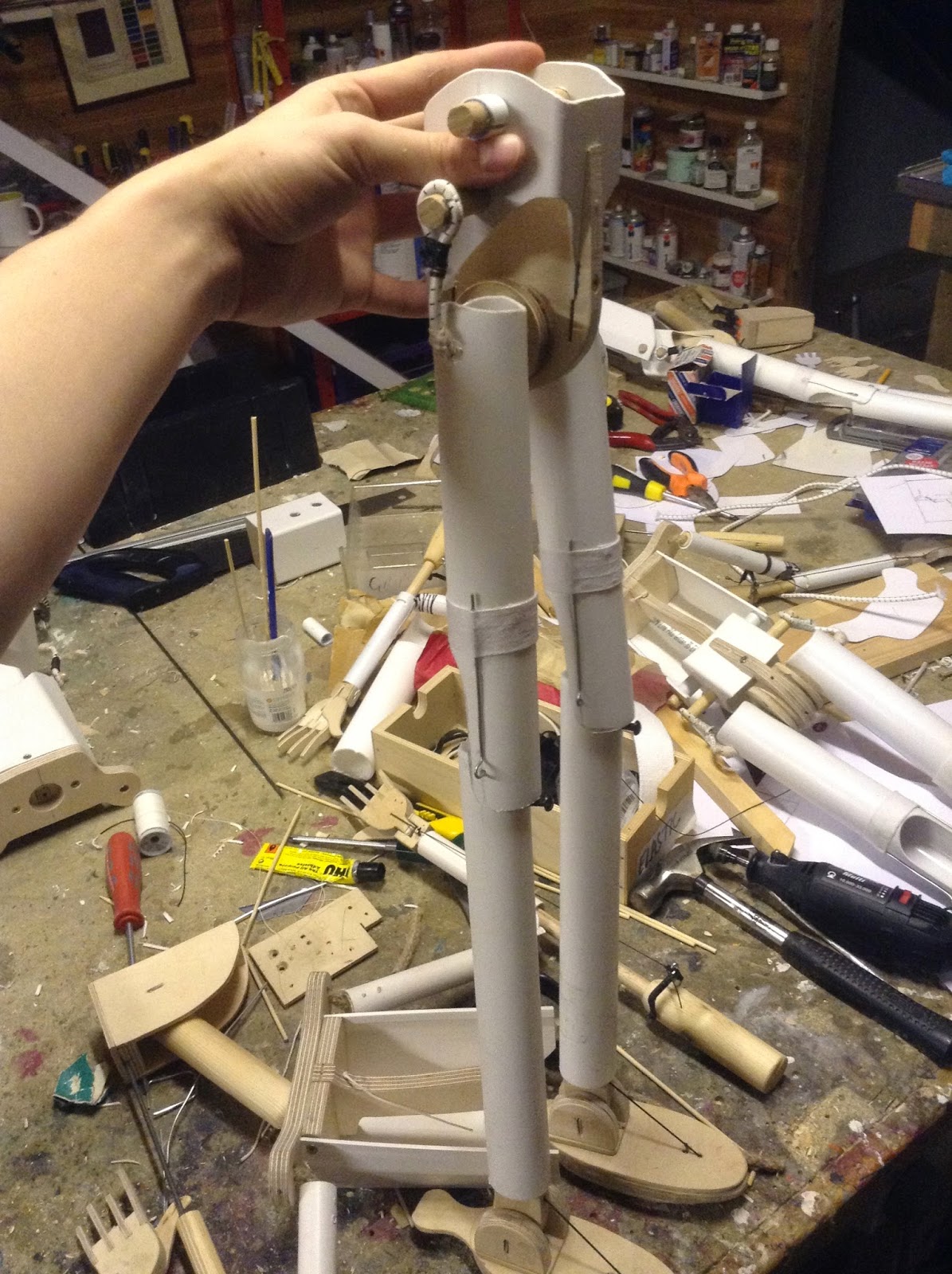 Puppetry work 2011 - Present: Rope man