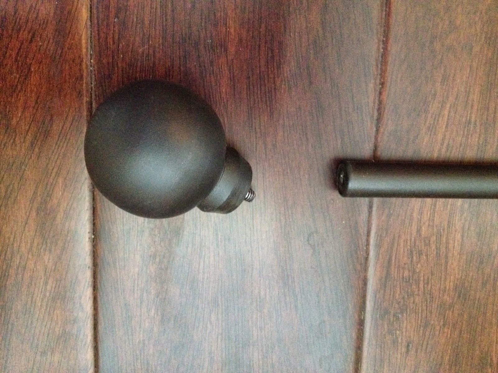 The Decorating Duchess How to Make a Really Long Curtain Rod