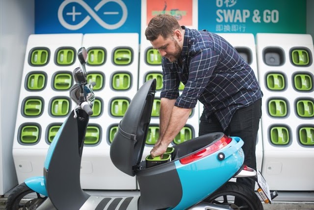 Gogoro's battery-swapping Smartscooter network to expand into Europe.